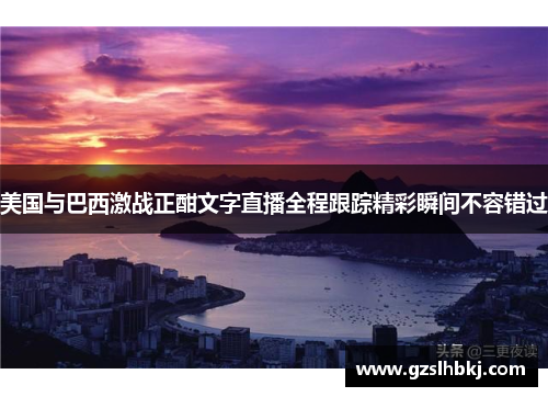 美国与巴西激战正酣文字直播全程跟踪精彩瞬间不容错过